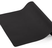 ראנר 45X145 ס”מ מראה עור שחור